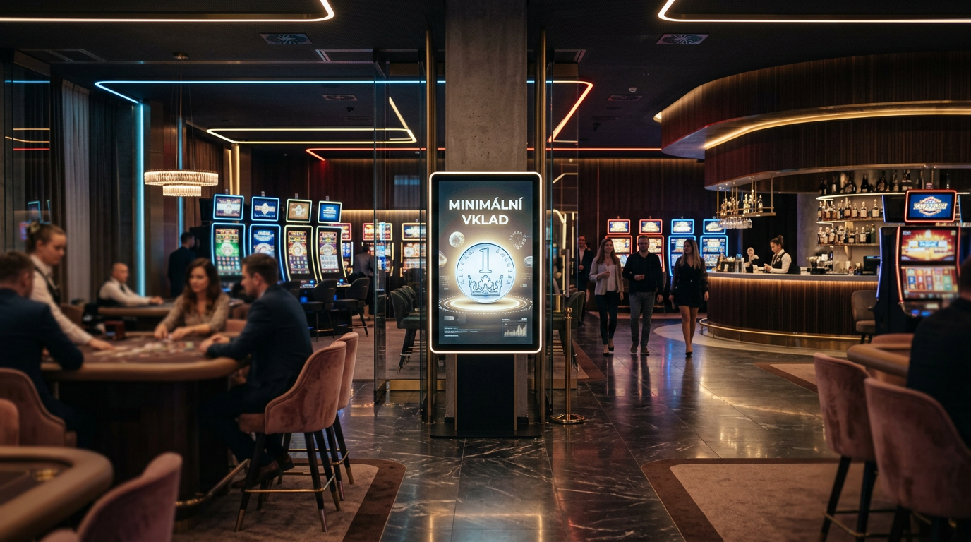 Casino vklad 1 Kč: Nejlepší herny s minimálním vkladem pro rok 2026